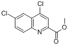 结构式 CAS# 848501-96-2, 4,6-二氯-喹啉-2-羧酸甲酯