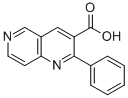 结构式 CAS# 849020-81-1, 2-苯基-1,6-萘啶-3-羧酸