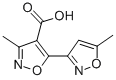 结构式 CAS# 849066-63-3, 3-甲基-5-(5-甲基异恶唑-3-基)异恶唑-4-羧酸