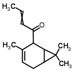 CAS 登录号：84930-10-9， 1-(3,7,7-三甲基双环[4.1.0]庚-3-烯-2-基)-2-丁烯-1-酮