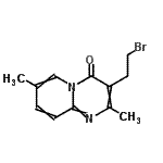 CAS#: 84946-17-8， 3-(2-Bromoethyl)-2,7-dimethyl-4H-pyrido[1,2-a]pyrimidin-4-one