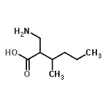 CAS#: 849500-69-2， 2-(Aminomethyl)-3-methylhexanoic acid