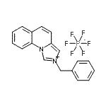 structure of CAS# 849797-79-1, 2-Benzylimidazo[1,5-a]quinolin-2-ium hexafluorophosphate;2-Benzylimidazo[1,5-a]quinolinium hexafluorophosphate;682020_ALDRICH