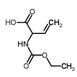 CAS#: 850144-92-2， 2-[(Ethoxycarbonyl)amino]-3-butenoic acid