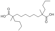 CAS#: 85018-90-2， 2,9-Dibutyl-2,9-Dimethyldecanedioic Acid