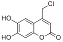 structure of CAS# 85029-91-0, 4-(Chloromethyl)-6,7-Dihydroxy-2-Benzopyrone;4-(Chloromethyl)-6,7-Dihydroxy-Chromen-2-One;4-(Chloromethyl)-6,7-Dihydroxy-2-Chromenone;4-(Chloromethyl)-6,7-Dihydroxy-Coumarin