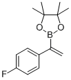 structure of CAS# 850567-55-4, 1-(4-Fluorophenyl)Vinylboronic Acid Pinacol Ester;4-Fluoro-Alpha-(4,4,5,5-Tetramethyl-1,3,2-Dioxaborolan-2-Yl)Styrene;2-(1-(4-Fluorophenyl)Vinyl)-4,4,5,5-Tetramethyl-1,3,2-Dioxaborolane;1-(4-Fluorophenyl)Vinylboronic Acid, Pinacol Ester 97%