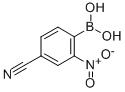 structure of CAS# 850568-46-6, (4-Cyano-2-Nitrophenyl)Boronic Acid;4-Cyano-2-Nitrobenzeneboronic Acid 95%;(4-CYANO-2-NITROPHENYL)BORONIC ACID;4-Cyano-2-Nitrobenzeneboronic Acid