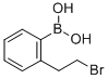 structure of CAS# 850568-82-0, 2-(2-Bromoethyl)Phenylboronic Acid;2-(2-Bromoethyl)Benzeneboronic Acid 97%;[2-(2-BROMOETHYL)BENZENE]BORONIC ACID;2-(2-BROMOETHYL)PHENYLBORONIC ACID