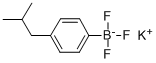 structure of CAS# 850623-66-4, Potassium (4-Isobutylphenyl)Trifluoroborate;Potassium (4-Isobutylphenyl)Trifluoroborate 96%;Potassium(4-Isobutylphenyl)Trifluoroborate96%;POTASSIUM (4-ISOBUTYLPHENYL)TRIFLUOROBORATE