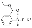 结构式 CAS# 850623-73-3, (2-乙氧羰基苯基)三氟硼酸钾