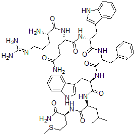 CAS#: 85077-79-8， Arg(5)-Trp(7,9)-Substance P (5-11)