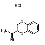 CAS 登录号：85084-36-2， 2,3-二氢-1,4-苯并二氧杂环己烷-2-甲脒盐酸盐(1:1)