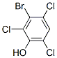 CAS 登录号：85117-86-8， 3-溴-2,4,6-三氯苯酚