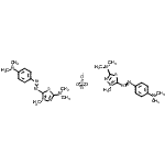 CAS#: 85187-77-5， Bis[5-(dimethylamino)-2-{[4-(dimethylamino)phenyl]diazenyl}-3-methyl-1,3,4-thiadiazol-3-ium] sulfate