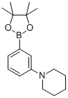结构式 CAS# 852227-97-5, 3-(哌啶-1-基)苯硼酸频哪醇酯
