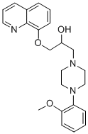 CAS#: 85239-24-3， 4-(2-Methoxyphenyl)-alpha-((8-Quinolinyloxy)Methy L)-1-Piperazineethanol