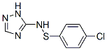 CAS 登录号：85259-71-8， 4-氯-N-(2H-1,2,4-三唑-3-基)苯次磺酰胺