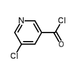 结构式 CAS# 85320-79-2, 5-氯烟酰氯化物