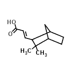 CAS#: 85391-88-4， (2E)-3-(3,3-Dimethylbicyclo[2.2.1]hept-2-yl)acrylic acid