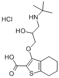 CAS#: 85462-87-9， 4,5,6,7-Tetrahydro-3-(3-((1,1-Dimethylethyl)Amino)-2-Hydroxypropoxy)-Benzo(b)Thiophene-2-Carboxylic Acid Hydrochloride