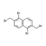 CAS#: 85477-63-0， 1,5-Dibromo-2,6-bis(bromomethyl)naphthalene