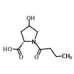 CAS#: 85482-86-6， 1-Butyryl-4-hydroxy-L-proline