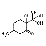 CAS#: 854820-31-8， 2-Chloro-2-(2-hydroxy-2-propanyl)-5-methylcyclohexanone