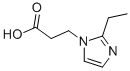 structure of CAS# 856437-78-0, 3-(2-Ethyl-Imidazol-1-Yl)-Propionic Acid;3-(2-Ethyl-1H-Imidazol-1-Yl)Propanoic Acid(SALTDATA: 1.4H2O);3-(2-ETHYL-1H-IMIDAZOL-1-YL)PROPANOIC ACID;3-(2-ETHYL-IMIDAZOL-1-YL)-PROPIONIC ACID