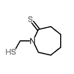 CAS#: 856575-06-9， 1-(Sulfanylmethyl)-2-azepanethione