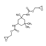 CAS#: 85665-62-9， 2-Oxiranylmethyl [(1,3,3-trimethyl-5-{[(2-oxiranylmethoxy)carbonyl]amino}cyclohexyl)methyl]carbamate