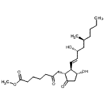 CAS#: 85679-51-2， Methyl 7-{(1R,2R,3R)-3-hydroxy-2-[(1E,3R,5S)-3-hydroxy-5-methyl-1-nonen-1-yl]-5-oxocyclopentyl}-6-oxoheptanoate