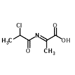 CAS#: 856808-53-2， (2E)-2-[(2-Chloropropanoyl)imino]propanoic acid