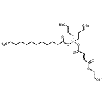 CAS#: 85702-56-3， 2-Hydroxyethyl 4-{[dibutyl(dodecanoyloxy)stannyl]oxy}-4-oxo-2-butenoate
