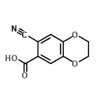 CAS#: 857020-54-3， 7-Cyano-2,3-dihydro-1,4-benzodioxine-6-carboxylic acid
