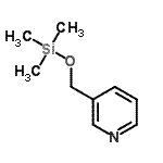 CAS#: 85719-72-8， 3-{[(Trimethylsilyl)oxy]methyl}pyridine