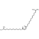 CAS#: 85763-58-2， Bis(11-methyldodecyl) (2Z)-2-butenedioate
