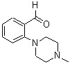结构式 CAS# 85803-62-9, 2-(4-甲基哌嗪并)苯甲醛