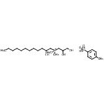 CAS#: 85896-21-5， (2,3-Dihydroxypropyl)(2-Hydroxydodecyl)Dimethylammonium Toluene-P-Sulphonate