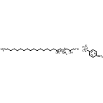 CAS#: 85896-23-7， N-(2,3-Dihydroxypropyl)-2-hydroxy-N,N-dimethyl-1-octadecanaminium 4-methylbenzenesulfonate