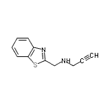 CAS#: 85902-44-9， N-(1,3-Benzothiazol-2-ylmethyl)-2-propyn-1-amine