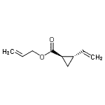CAS#: 86133-46-2， Allyl (1R,2S)-2-vinylcyclopropanecarboxylate