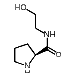 CAS#: 86150-21-2， N-(2-Hydroxyethyl)-L-prolinamide