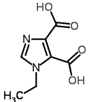 CAS 登录号：86263-61-8， 1-乙基-1H-咪唑-4,5-二甲酸