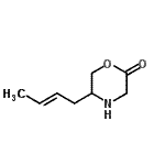 CAS#: 863554-80-7， 5-[(2E)-2-Buten-1-yl]-2-morpholinone