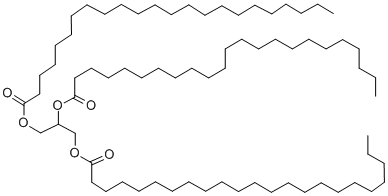 structure of CAS# 86850-72-8, Tritricosanoin;1,2,3-Tritricosanoylglycerol,  Tritricosanoin;1,2,3-TRITRICOSANOYLGLYCEROL;Glyceryl Tritricosanoate