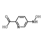 CAS#: 86873-61-2， 5-(Hydroxyamino)-2-pyridinecarboxylic acid