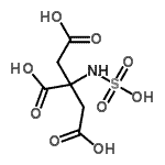 CAS 登录号：86883-55-8， 2-(羧甲基)-N-磺基天冬氨酸