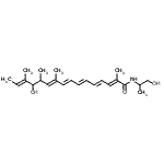CAS#: 86934-12-5， (2E,4E,6E,8E,10E,14E)-13-Hydroxy-N-(1-hydroxy-2-propanyl)-2,10,12,14-tetramethyl-2,4,6,8,10,14-hexadecahexaenamide