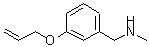 CAS#: 869941-97-9， N-[(3-allyloxyphenyl)methyl]methanamine